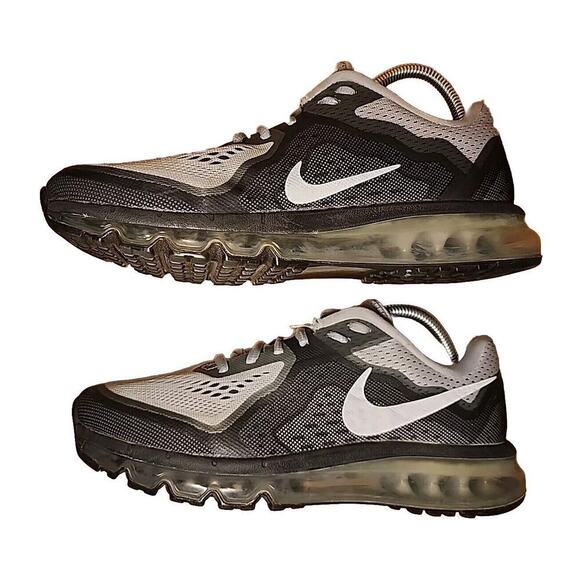 Nike Air Max 2014 Gray , Womens Size 10, Mens 8.5, Eur 42, Great Condition - Picture 4 of 8